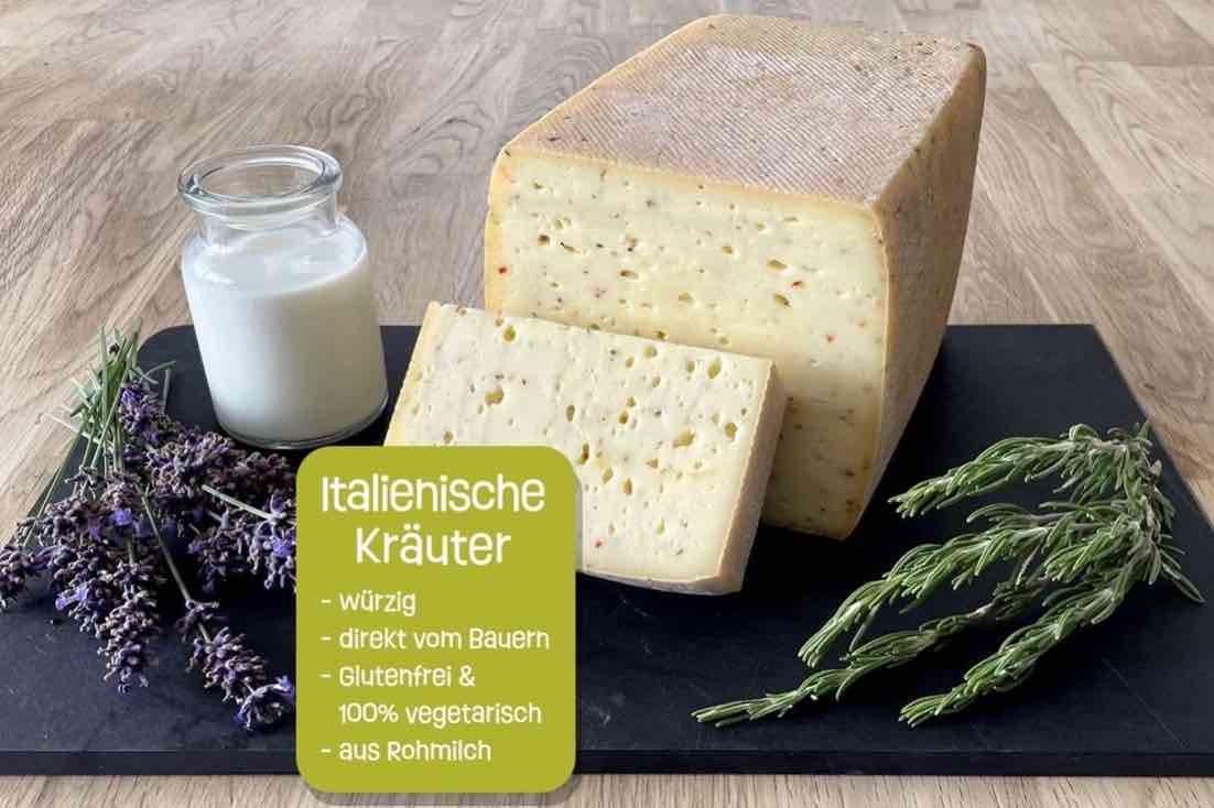 Schnittkäse italienische Kräuter